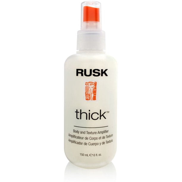Rusk Thick Body And Texture Amplifier Hairspray, 6 oz.