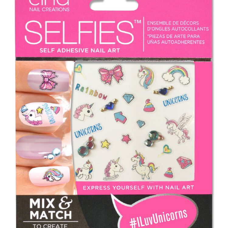 Cina Selfies Self Adhesive Nail Art