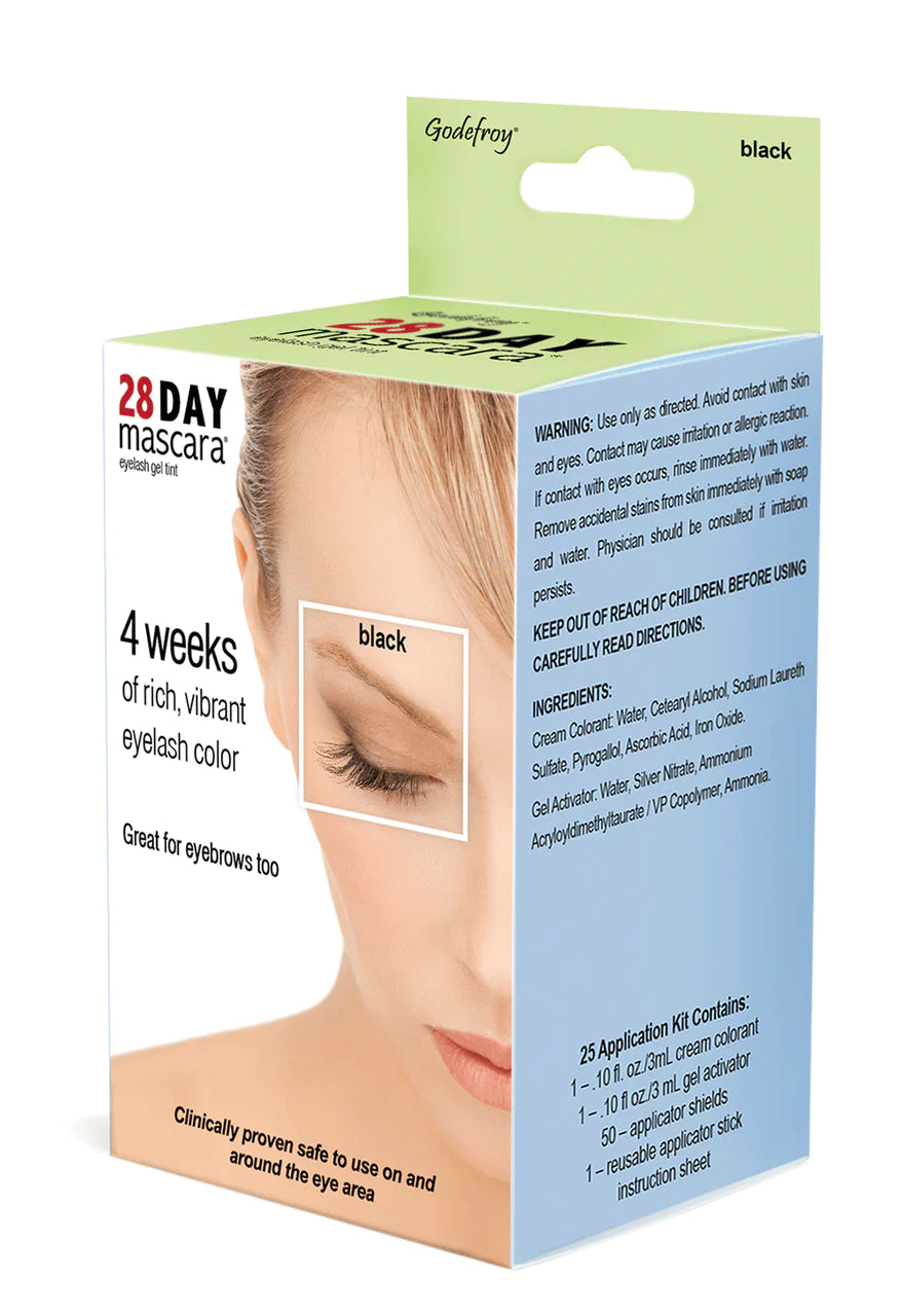 Godefroy 28 Day Mascara Tint Kit - black