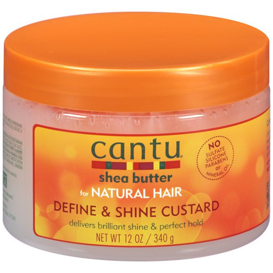 Cantu Shea Butter for Natural Define & Shine Custard