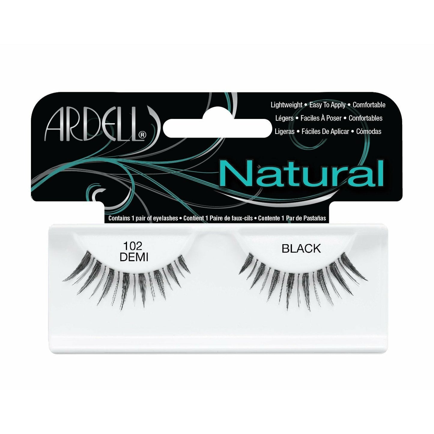 Ardell Fashion Lashes - 102 Demi Black - 1PAIR