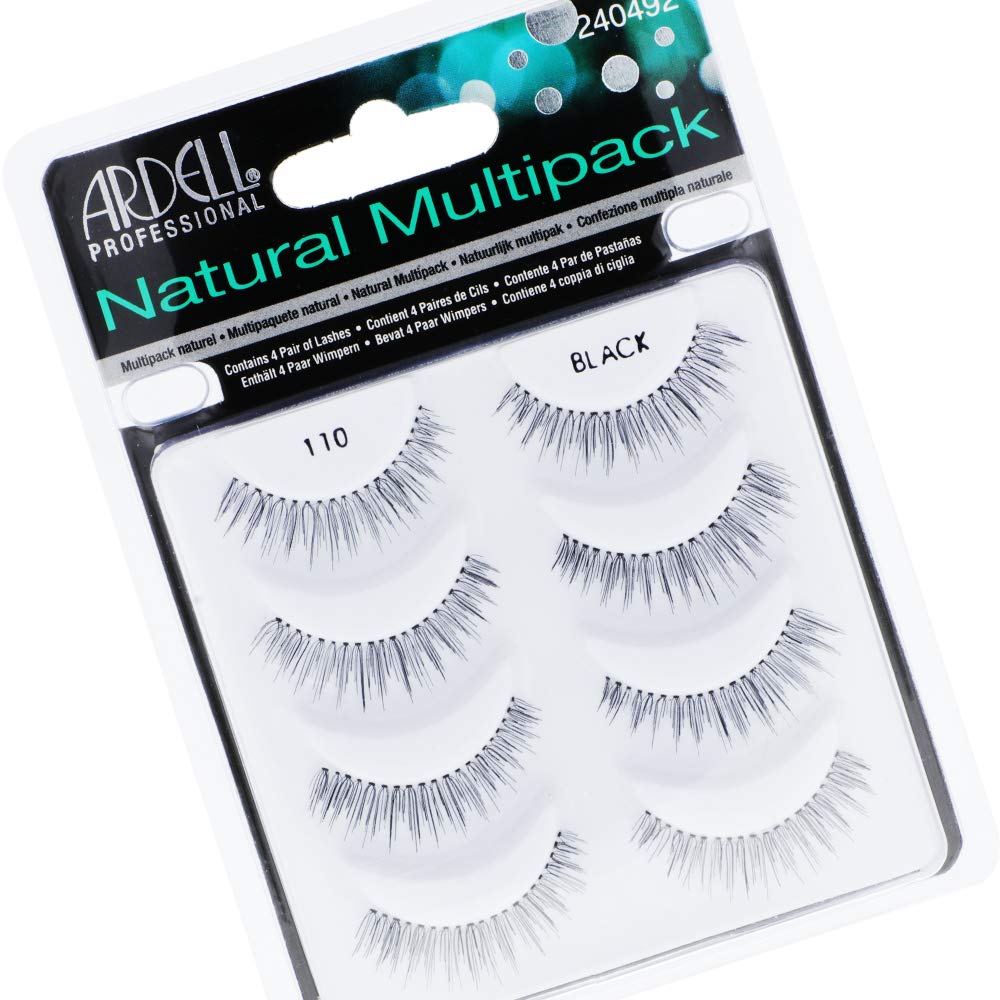 Ardell Natural Multipack 110, Black - 4 pair