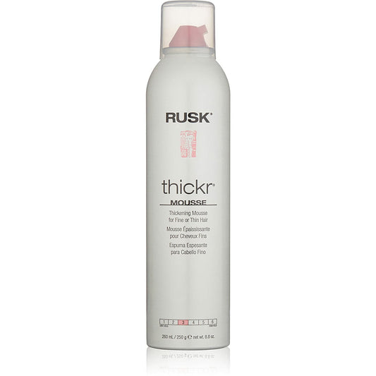 RUSK Designer Collection Thicker Thickening Mousse for Fine or Thin Hair