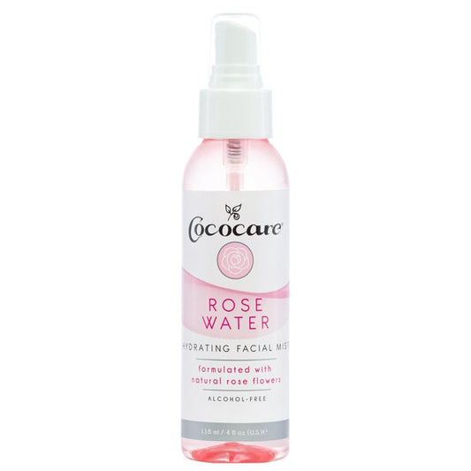 Cococare Rose Water Hydrating Facial Mist, 4 oz.