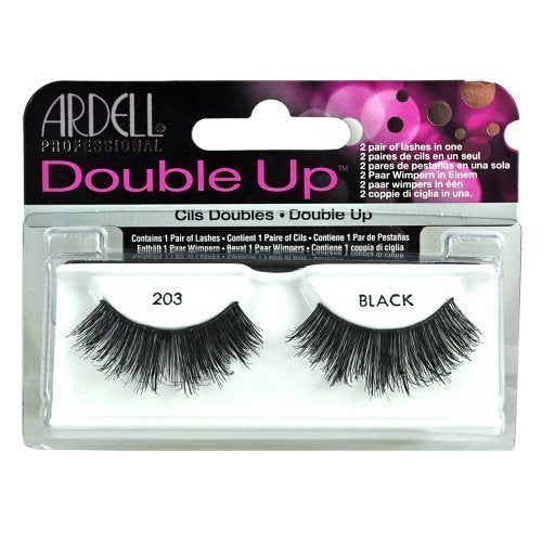 Ardell Double Up #203 False Eyelashes, Black by Ardell
