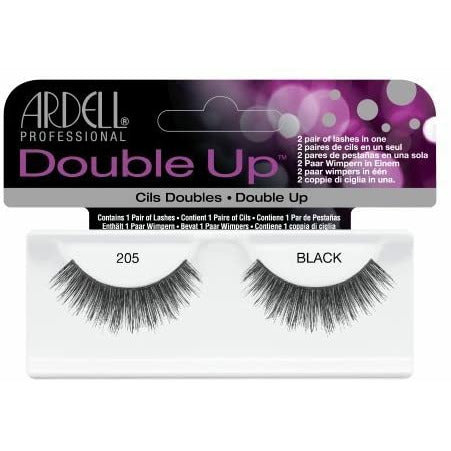 Ardell Double Up #205 False Eyelashes, Black by Ardell