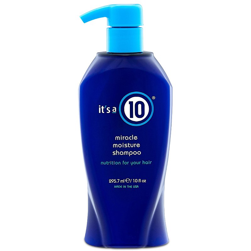 it's a 10 miracle moisture shampoo, 10 oz.