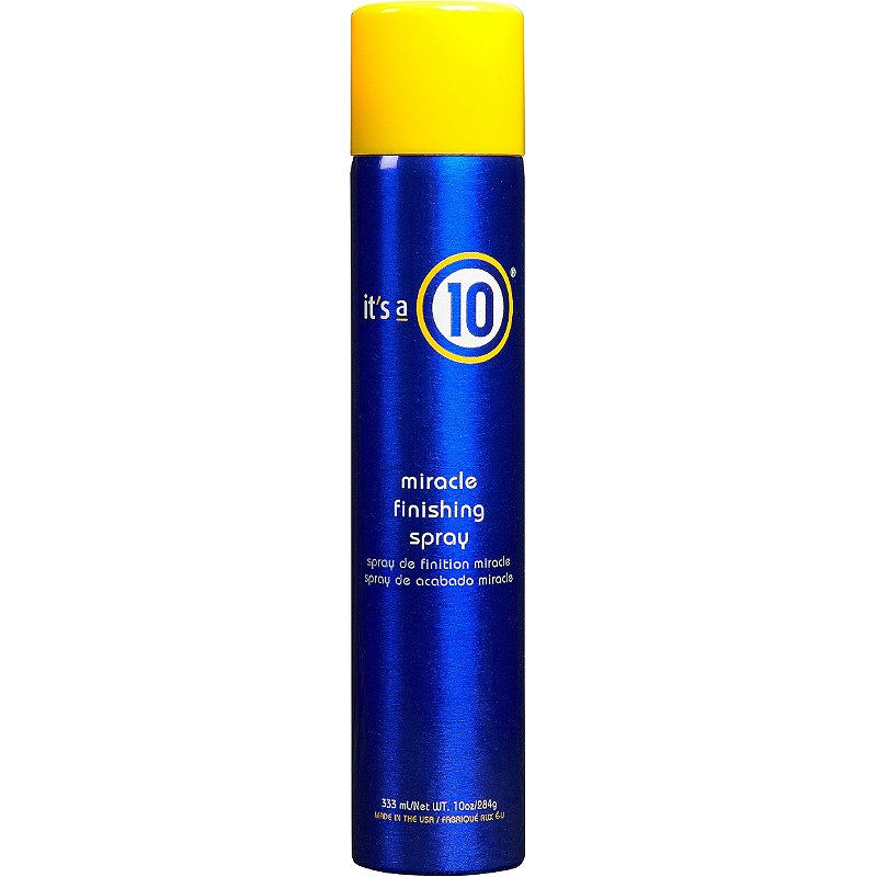 it's a 10 miracle finishing spray