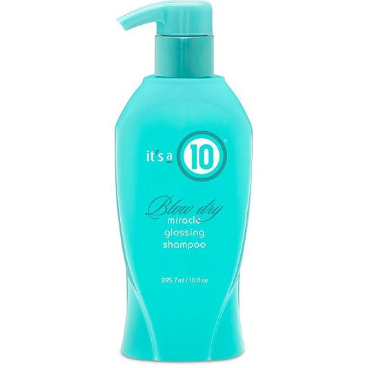 it's a 10 Blow Dry miracle glossing shampoo