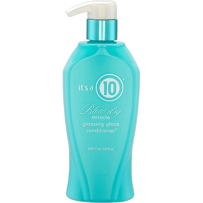 it's a 10 Blow Dry miracle glossing glaze conditioner