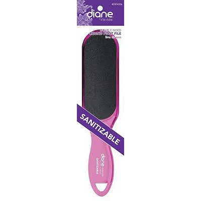 Diane/fromm Double Sided Round Sanitizable Foot File Purple