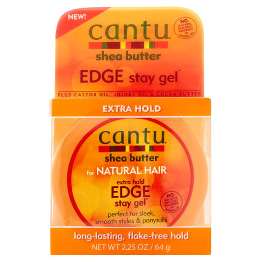 Cantu Shea Butter Extra Hold Edge Stay Gel for Natural Hair