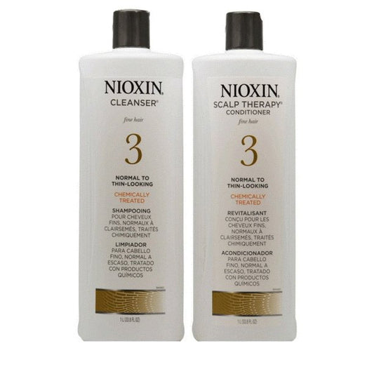 Nioxin System 3 liter Cleanser & Scalp Therapy Liter Duo