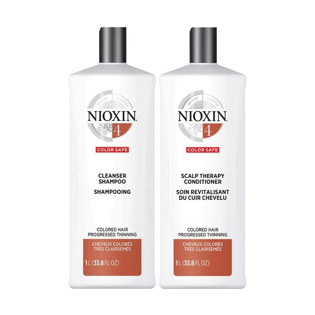 Nioxin System 4 liter Cleanser & Scalp Therapy Liter Duo