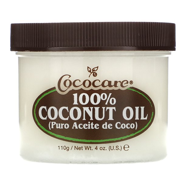 Cococare 100% Coconut Oil, 4 oz.