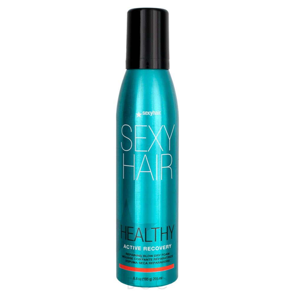 Strong Sexy Hair Active Recovery Repairing Blow Dry Foam