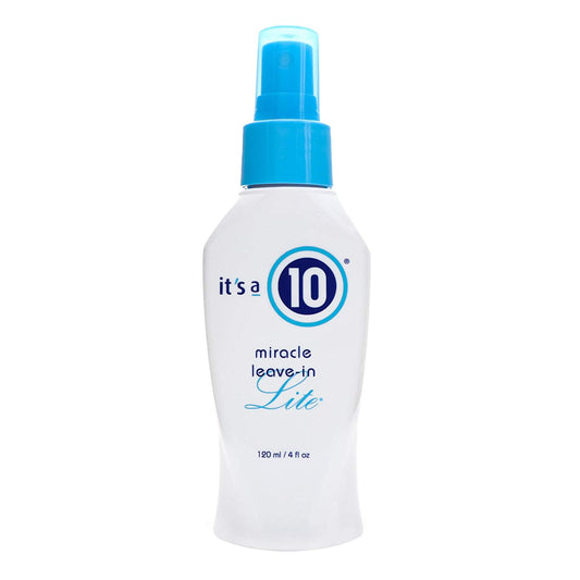 it's a 10 miracle leave-in lite, 4 oz.