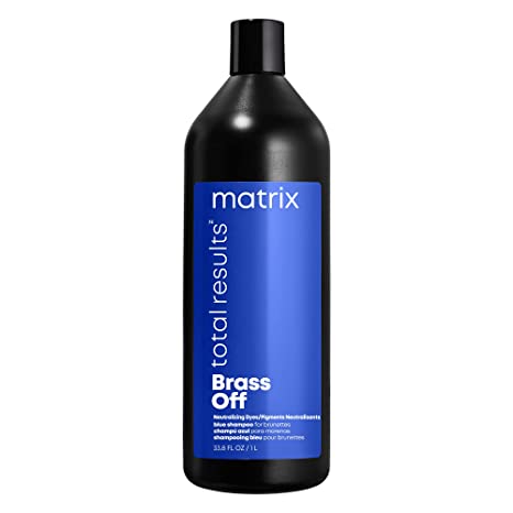 Matrix Total Results Brass Off Blue Shampoo, 33.8 oz.