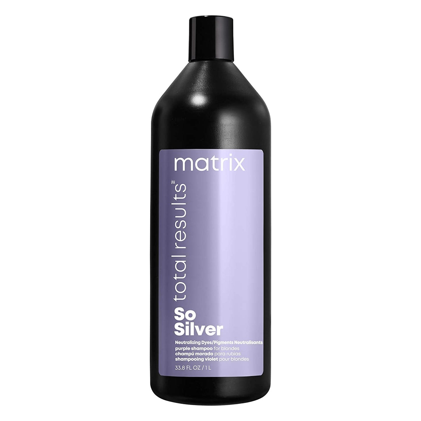 Matrix Total Results So Silver Purple Shampoo, 33.8 oz.