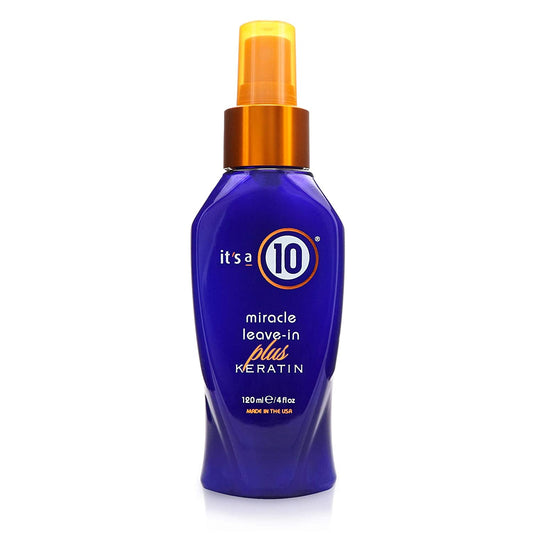 it's a 10 miracle leave-in plus Keratin, 4 oz.