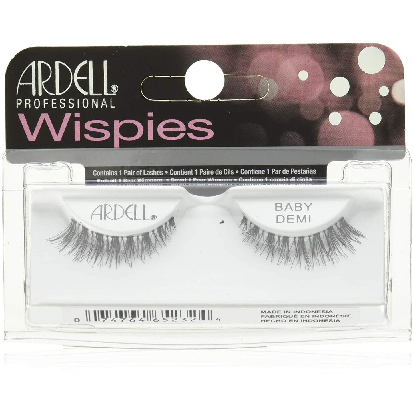 Ardell Natural Lash - 1 pair- Baby Demi Wispies - BLACK