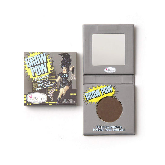 theBalm Clean and Green Brow Pow - DARK BROWN