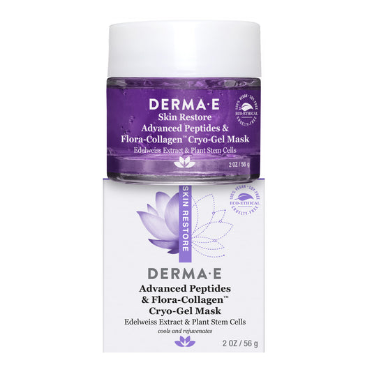Derma E Advanced Peptides & Flora-Collagen Cryo-Gel Mask, 2oz