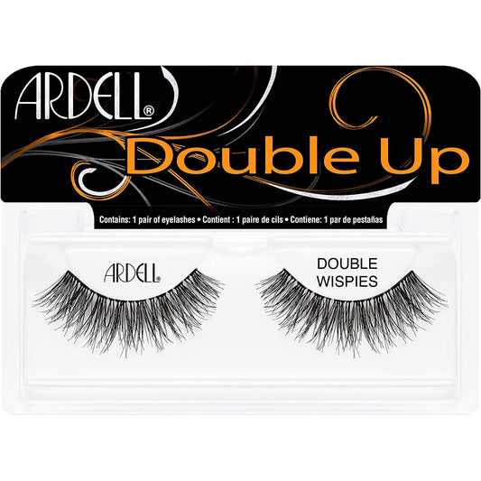 Ardell Double Up - Double Wispies- False Eyelashes, Black by Ardell