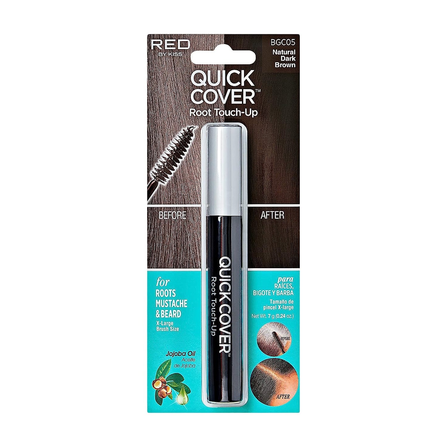 RED by Kiss Quick Cover Root Touch Up Mascara