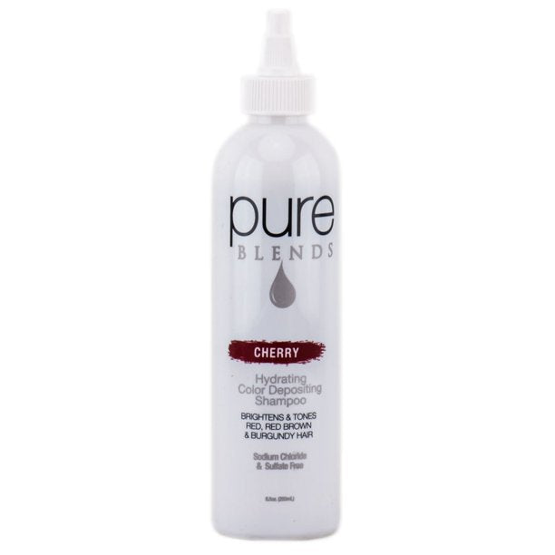 Pure Blends Moisturizing Color Depositing shampoo - 8.5oz, - CHERRY