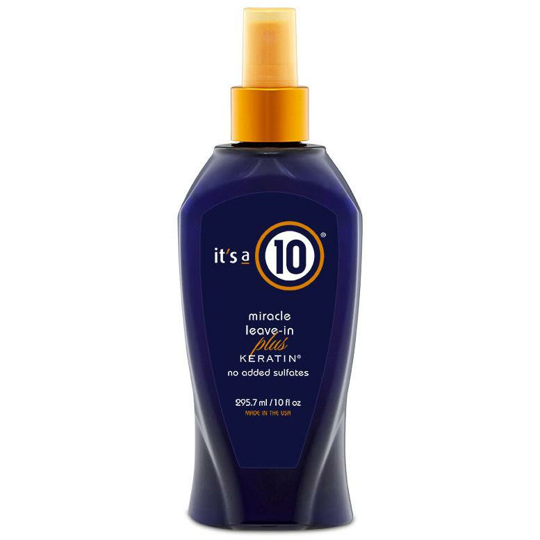 it's a 10 miracle leave-in treatment plus Keratin