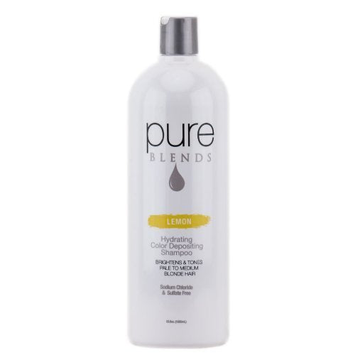 Pure Blends Moisturizing Color Depositing shampoo LEMON