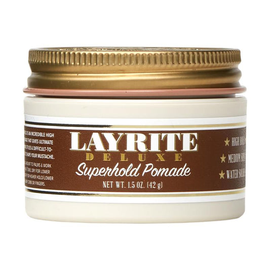 Layrite Superhold Pomade, 1.5 oz.