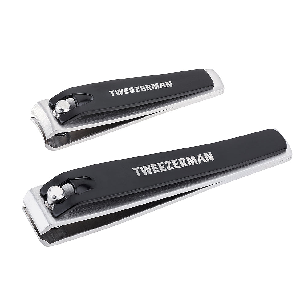 Tweezerman - Combo Nail Clipper Set - Stainless Steel/Black