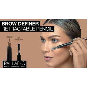 PALLADIO - THE BROW DEFINER, RETRACTABLE EYEBROW PENCIL