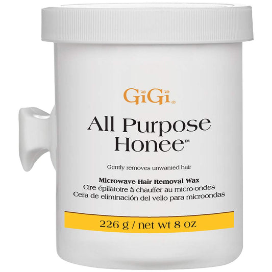 GiGi All Purpose Honee Microwave Hair Removal Hardwax, Non-Strip