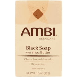 Ambi Black Soap w/ Shea Butter, 3.5 oz.