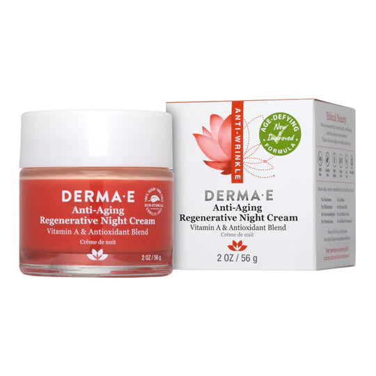 Derma E Anti-Aging Regenerative Night Cream, 2oz