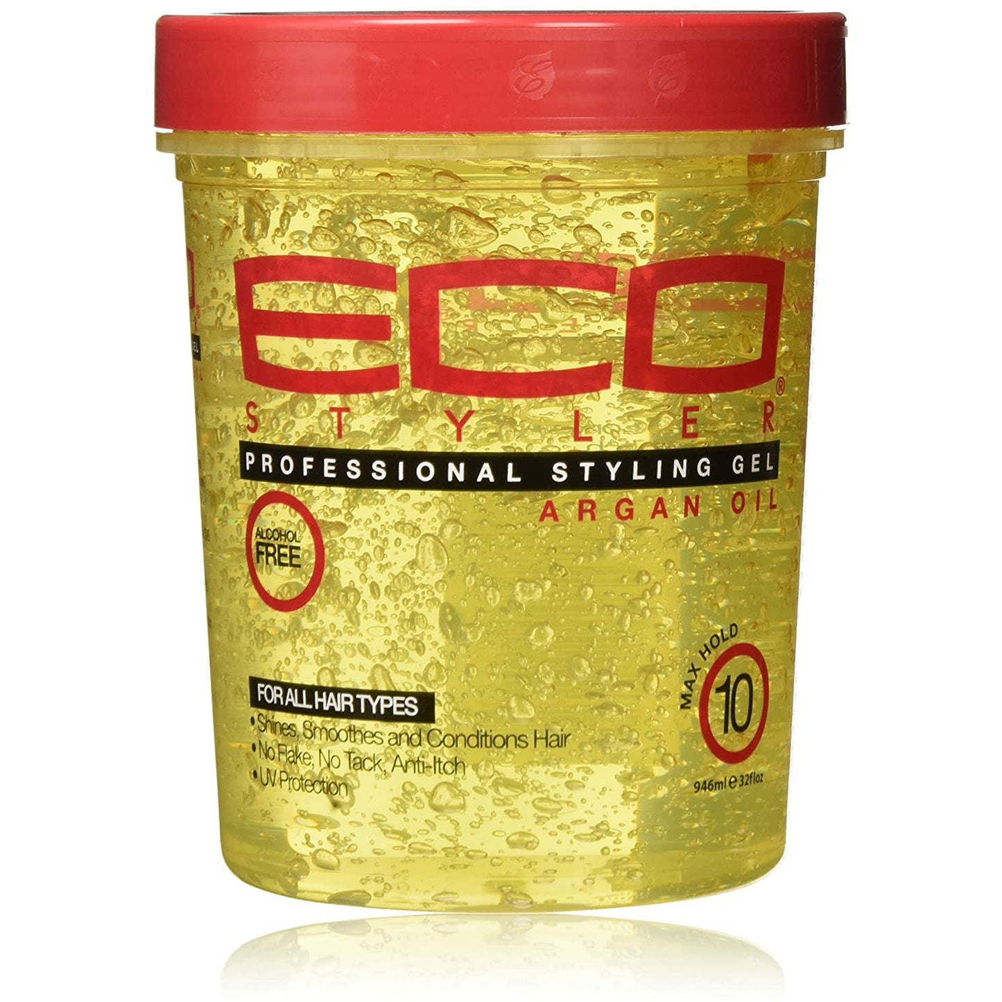 ECO Style Styling Gel With Argan Oil, Max Hold 10