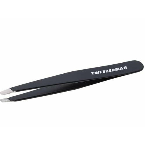 Tweezerman Stainless Steel Slant Signature - BLACK Tweezer