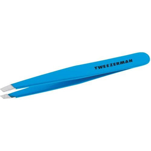 Tweezerman Stainless Steel Slant Signature - BLUE Tweezer