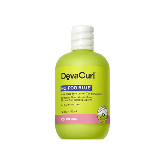 DevaCurl No-Poo BLUE Anti-Brass Zero Lather Curl Cleanser