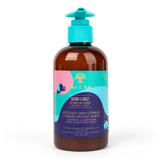 As I Am Born Curly For Babies and Children Avocado Shea Co-Wash