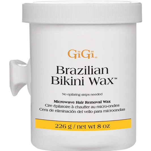 GiGi Brazilian Bikini Wax Microwave Formula - Non-Strip Hair Removal Wax