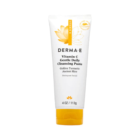 Derma E Vitamin C Gentle Daily Cleansing Paste, 4oz
