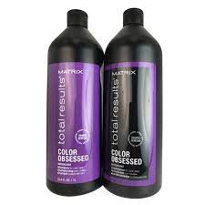 matrix color obsessed shampoo and conditioner liter duo (2-33.8oz)