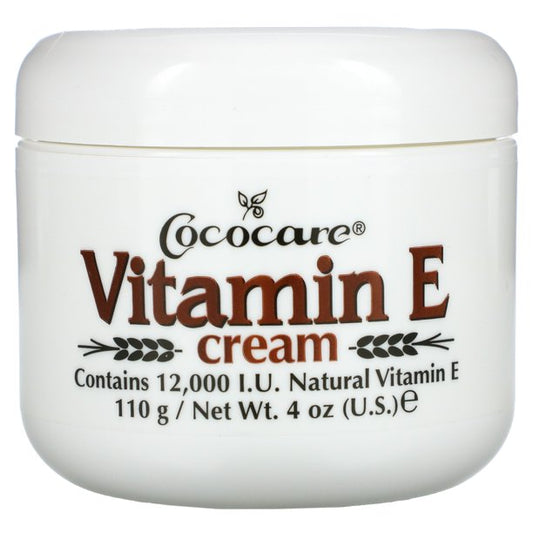 Cococare Vitamin E Cream, 4 oz.
