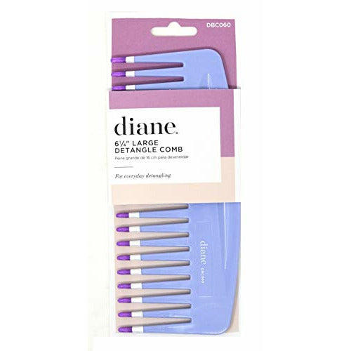 Diane Ionic 6 1/4 Large Detangle Comb DBC060