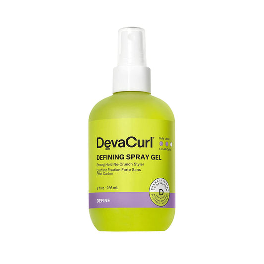 DevaCurl Defining Spray Gel Strong Hold No-Crunch Styler, Bright Breeze