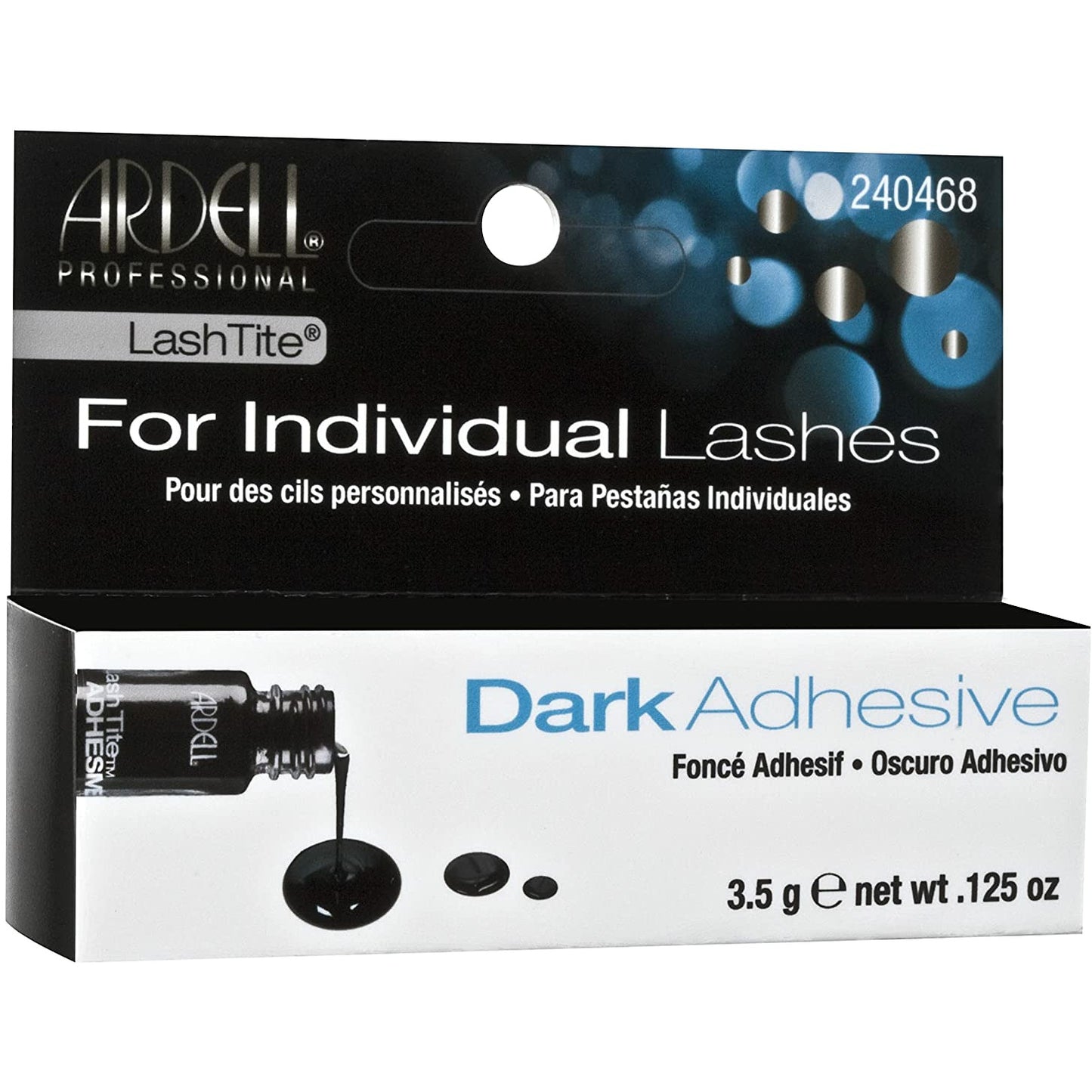 Ardell Lashtite Individual Lash Adhesive, Dark, 0.12-Ounce